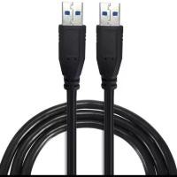 ราคา สาย USB ตัวผู้ 2 หัว Type-A USB 2.0 สายเคเบิ้ล สายเชื่อมต่ออุปกรณ์ สำหรับ HDD,card reader,printers,cameras,พัดลม (16811196989)