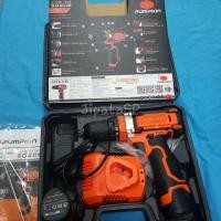 ราคา สว่านกระแทกไร้สาย 12V 1.5 A. PUMPKIN รุ่น J-12ID1502 50208 มีแบตสองก้อน (4333071644)