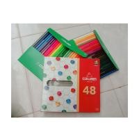ราคา สีไม้คอลลีน 48สี 48ด้าม ดินสอสีไม้ Colleen ดินสอสีไม้คอลลีน รุ่น775 สีไม้คอลลีน 48สี 48ด้าม หัวเดียว colleen 48 color (4750168355)