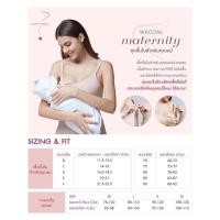 ราคา Wacoal เสื้อชั้นในให้นม รุ่น Maternity Bra บรามีโครง เต้าเปิดได้ (25700564156)