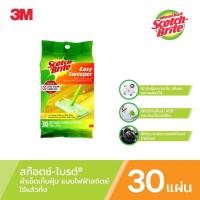 ราคา Scotch-Brite® ผ้าเช็ดเก็บฝุ่น สก๊อตช์-ไบรต์® แบบไฟฟ้าสถิตย์ ใช้แล้วทิ้ง 30 แผ่น (1 แพ็ค) (14712416837)