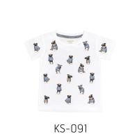 ราคา เสือ้ยืดลายหมาปลั๊ก (123712557)