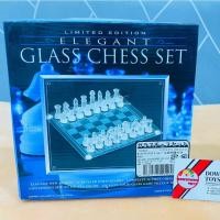 ราคา เกมกระดาน กระดาน หมากรุก หมากฮอส Elegant glass chess set (14996857009)