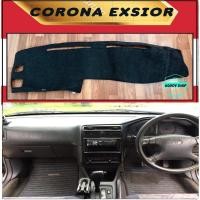 ราคา พรมปูคอนโซลหน้ารถ โตโยต้า โคโรน่า เอ็กซิเออร์ สีดำ Toyota Corona Exsior ปี 1996-1999 พรมคอนโซลรถ พรม คอนโซล (19015717729)