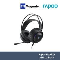 ราคา [หูฟังเกมส์มิ่ง] Rapoo Gaming Headset VH110 Black (23319457019)
