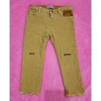 ราคา กางเกงยีนส์ เด็กผู้หญิงมือสอง แบรนด์Zara แท้จากShop (21831299828)