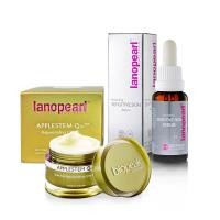 ราคา Lanopearl Nurturing Sensitive Skin Serum 25mL + Lanopearl Applestem Q10 Rejuvenating Cream 50 ml. (59131770)