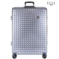 ราคา ELLE Travel Lunar Collection. 100% Polycarbonate PC, 28" Large Luggage, Secure Aluminum Frame, Aluminum Trolley, (10580490542)