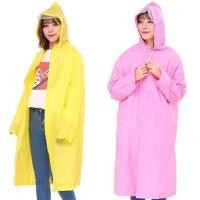 ราคา เสื้อกันฝนผู้ใหญ่ เนื้อหนาอย่างดี มีหมวกพลาสติกด้านหน้ายื่นมากันน้ำฝน (5747275724)
