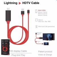 ราคา Lightning HDMI Cable เชื่อมต่อ iPhone/iPad เข้ากับทีวี (173201559)