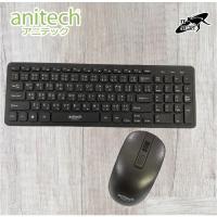 ราคา Anitech แอนิเทค Wireless Keyboard & Mouse Combo ชุดคีย์บอร์ดและเมาส์ไร้สาย รุ่น PA808 (16081265119)