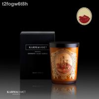 ราคา ❒☇KARMAKAMET Original Aromatic Glass Candle คามาคาเมต เทียนหอม เทียน เทียนหอมระเหย เทียนดั้งเดิม เทียนดอกไม้ (12403920309)