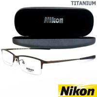 ราคา Nikon แว่นตา รุ่น 8906 ทรงสปอร์ต วัสดุ Titanium ขาข้อต่อ เบาสวมไส่สบาย ไทเทเนียม (1044149987)