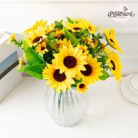 ราคา ช่อดอกทานตะวันประดิษฐ์ 4 ขนาด ดอกไม้ปลอม ดอกไม้ประดิษฐ์ ทานตะวันปลอม สำหรับใส่แจกัน ตกแต่งบ้าน ตกแต่งห้อง (16970145708)