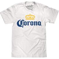 ราคา Tee Luv Corona Beer Logo Shirt | Amazon.com (22668440538)