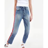 ราคา zara trf boy slim กางเกงยีนส์ทรงบอย สวยใหม่แบรนด์แท้ (9700620741)