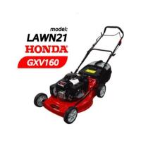 ราคา SAKARI รถเข็นตัดหญ้า เดินตาม 4 ล้อ เครื่องยนต์ HONDA GX160 รุ่น LAWN21 เครื่องตัดหญ้า รถเข็นตัดหญ้ามีที่เก็บหญ้า (22529269686)