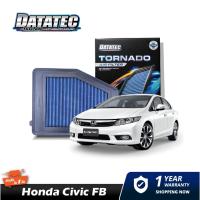 ราคา กรองอากาศ HONDA Civic Fb1.8/2.0L 2013 DATATEC TORNADO AIR FILTER (14264251821)