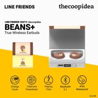 ราคา thecoopidea X Line Friends BEANS+ หูฟังไร้สาย - สีน้ําตาลขนาดเล็ก | Ipx4 | บลูทูธ 5.1 (11974137346)
