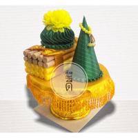 ราคา ชุดธูปเทียนแพขอขมา เทียนแพขมา พานขมา พานขอขมา เทียนแพ เบอร์ 2 เทียนแพขอขมา งานสวย อย่างดี (9170607223)