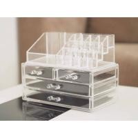 ราคา ส่งต่อกล่องใส่เครื่องสำอางค์อะคริลิคใส (1299947327)