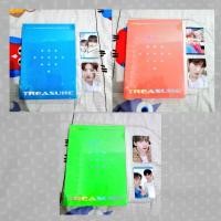 ราคา [พร้อมส่ง] อัลบั้มที่ 1 TREASURE THE FIRST STEP: TREASURE EFFECT+Poster Blue Orange Green Ver (5786408379)