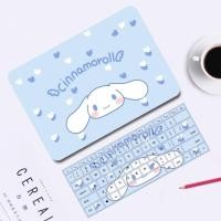 ราคา ⭐️ Cinnamoroll ⭐️For Macbook case with keyboard cover M2 Air13.6 A2681 Pro14 M1 Macbook Pro Case Macbook air 2020 case Model Number A2337 A2338 A2289 A2251 A1708 A2159 A1932 A2179 (15197730093)