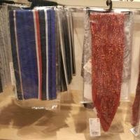 ราคา ผ้าพันคอUniqlo สีน้ำเงิน 2ผืน (212514434)