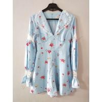 ราคา Lyn around จั๊มสูทแขนยาวแต่งผ้าลูกไม้ (20094397836)