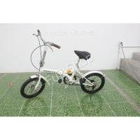 ราคา จักรยานพับได้ญี่ปุ่น - ล้อ 16 นิ้ว - ไม่มีเกียร์ - สีขาว [จักรยานมือสอง] (21403374608)