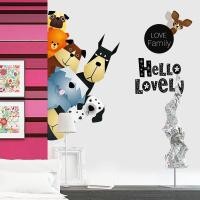 ราคา 【Zooyoo】สติ๊กเกอร์ติดผนัง สติกเกอร์ สติ๊กเกอร์ สติกเกอร์ติดผนัง สติกเกอร์ติดผนังลายการ์ตูนสัตว์สุดน่ารัก สำหรับห้องนอนเด็ก (2397025367)
