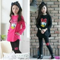 ราคา ชุดกันหนาวเด็ก ชุดกันหนาวสาวน้อย เสื้อแขนยาว เดชี่ดั๊ค + กางเกงเลคกิ้ง ผ้าคอตตอนเนื้อนุ่มมาก เข้าชุดน่ารักมาก (10760961153)