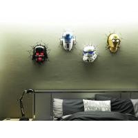 ราคา โคมไฟติดผนัง 3D - Star Wars - 3D Deco LED Light by 3D Light FX (9272966687)
