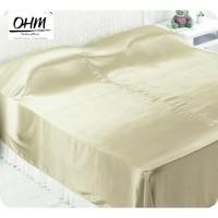 ราคา OHM ผ้าห่มคู่ ผ้าซาตินแท้ 440 เส้น (เกรดพรีเมี่ยม) ขนาด 70 นิ้ว x 90 นิ้ว (สีครีมอ่อน) (1144255042)