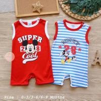 ราคา เซ็ตบอดี้สูท หมีคู่ ลายมิกกี้เม้า เสื้อกล้าม (3941233729)