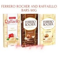 ราคา FERRERO ROCHER AND RAFFAELLO BARS เฟอร์เรโร่ และราเฟลโล่ ช็อกโกแลต บาร์ ขนาด 90G (15244404895)