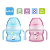 ราคา ส่งต่อ ขวดหัดดื่ม Mam สำหรับเด็ก 4 เดือนขึ้นไป สภาพ 90% (8853172798)