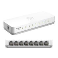 ราคา HUB LAN สวิตซ์แลน เพิ่มช่องแลน Switching Hub D-LINK (DES-1008C) 8 Port (5'') DES-1008C 8-Port 10/100 Mbps Unmanaged Swit (11716362428)
