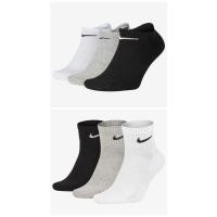 ราคา (แพ็ค3คู่)ถุงเท้า Nike Everyday Cushioned (11669605359)