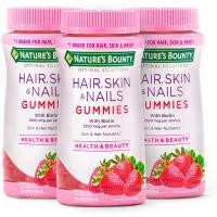 ราคา Nature's Bounty, Optimal Solutions, Hair, Skin & Nails, Strawberry Flavored, 80 Gummies (9439663274)
