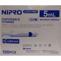 ราคา Syringe Nipro ไซริงค์ นิโปร 5ml 100 อัน (8912985013)