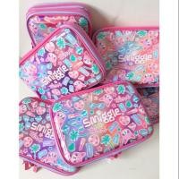 ราคา ของแท้ 100% กล่องดินสอ smiggle รุ่น 2 ชั้น สีชมพูรุ้ง (2353768915)