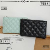 ราคา Yunhi กระเป๋าใส่เหรียญ หนัง PU มีซิป น้ําหนักเบา แบบพกพา สําหรับผู้ชาย (23060264782)