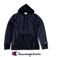 ราคา เสื้อฮูด Champion all overprint hoodie/black ของแท้ 100% (18371682297)
