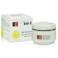 ราคา ครีมกันแดดใยไหม บางเบา สูตรกันน้ำ ไบรท์ ซี BRIGHT SEE SILK SUNSCREEN SPF40+ PA+++ ขนาด 10กรัม (17427302207)