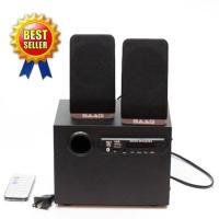 ราคา SAAG ลำโพงบูลทูธ 2.1 Saag Bluetooh Speakers micro 2.1 BT (Black) (526490283)