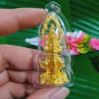 ราคา ท้าวเวสสุวรรณกะไหล่ทอง รุ่นคลังสมบัติ หลวงพ่อหวั่น วัดคลองคูณ เลี่ยมกรอบกันน้ำอย่างดี หลวงพ่อปลุกเสกเอง (15522890744)