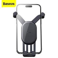ราคา Baseus ที่วางโทรศัพท์ในรถยนต์ แบบโลหะ ซิลิโคน แรงโน้มถ่วง สําหรับ iPhone14 13 12 Xiaomi Samsung (13597332381)