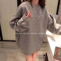 ราคา Nike เสื้อกันหนาว ตัวอักษรปั้มนูน ใส่ลำลอง แฟชั่น (5662926950)