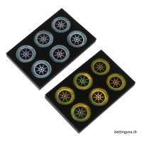 ราคา bettingyou.th 6Pcs/Set Round Quantum Shield Sticker Mobile Phone Stickers For Cell Phone from EMF Fusion Excel Anti Radiation Protection (9781464273)